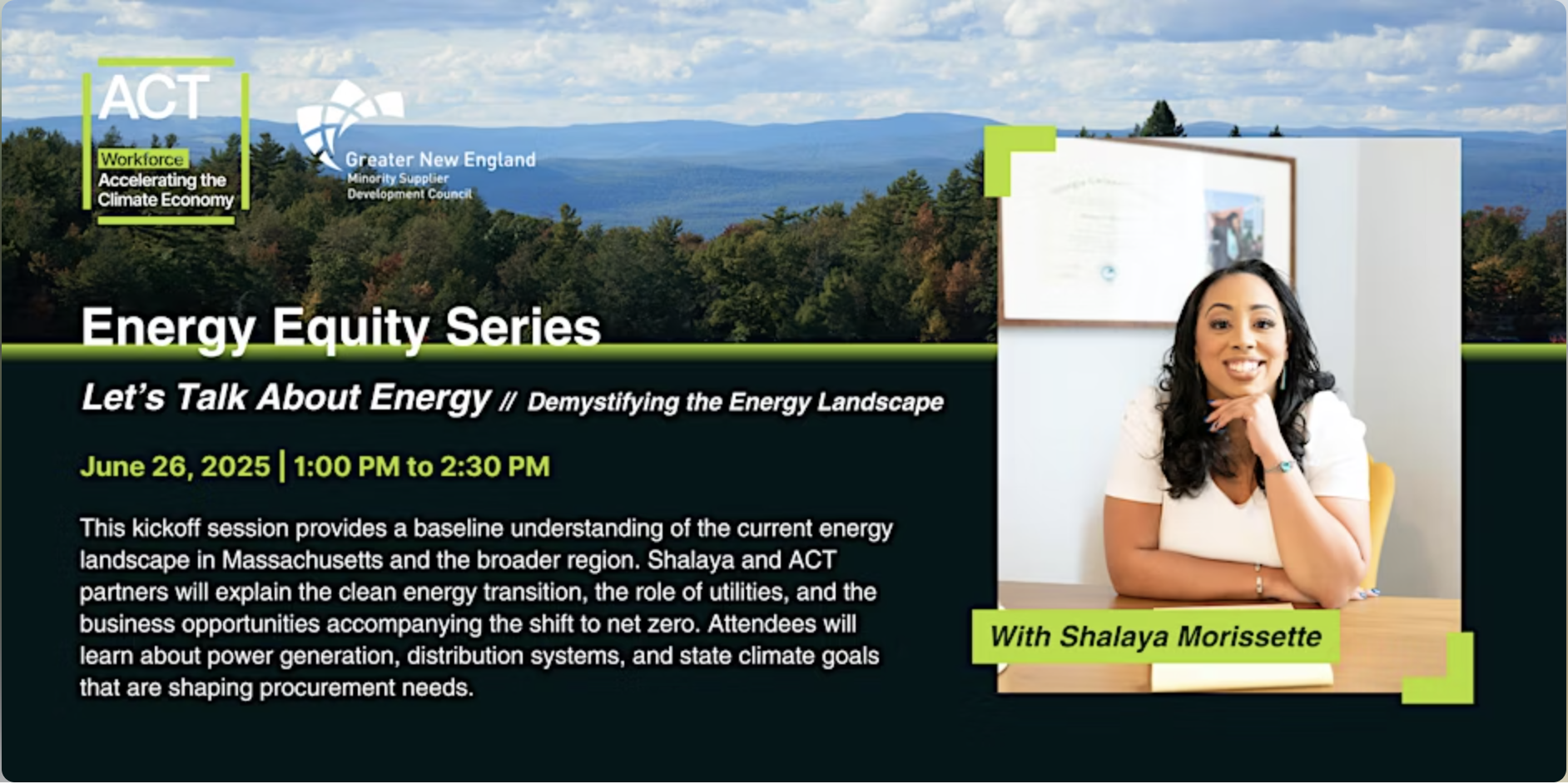 Let’s Talk About Energy: Demystifying the Energy Landscape - the Alliance for Climate Transition
